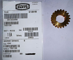 Toro Worm Wheel S 700130 Genuine Original OEM