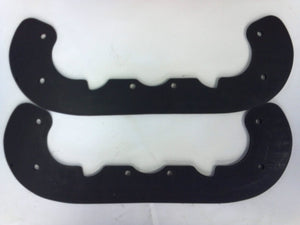 Toro 104-2753 Auger Rubber Paddles fits CCR 1000 CR20 320r SnowBlower (Set of 2)