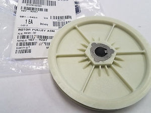 Toro 107-9287 Rotor Pulley ASM OEM fits many Power Clear Snowblower Genuine OEM