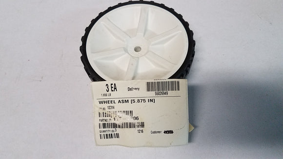 Toro 117-2306 WHEEL ASM OEM fits some Powerlite 180 418 518 1500 1800 snowblower