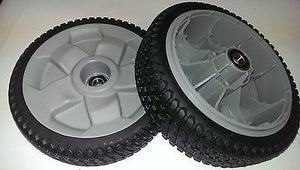 Toro 125-2510 Front Wheels Tires fits 30" TIMEMASTER Lawn Mower OEM (2 Pack)