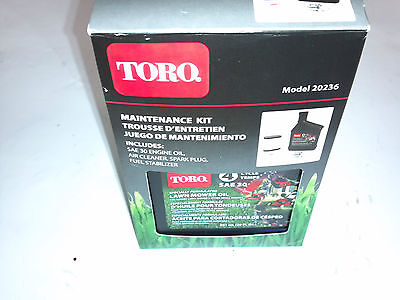 Toro 20236 Tune Up Maintenence Kit 4 Cycle Tecumseh Engines Lawn Mower lawnmower