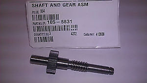 Toro 105-8831 Shaft Gear Asm for Electric Starter SNOWBLOWER replaces 92-6003