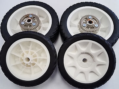 Lawn-Boy 92-1042 / 684776 Tires Push & Drive Lawnmower Wheels OEM (Set of 4)