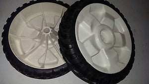 Toro 137-4833 Push Wheels Tires replaces 115-2877 115-2894 OEM (2 Pack)