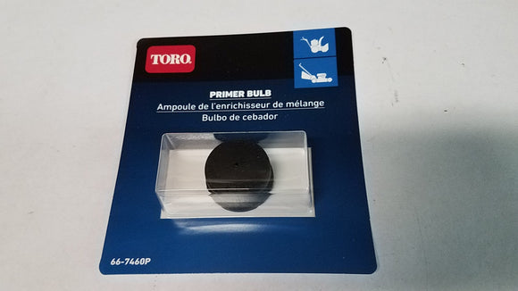 Toro 66-7460P Primer Bulb Retail Packaged OEM