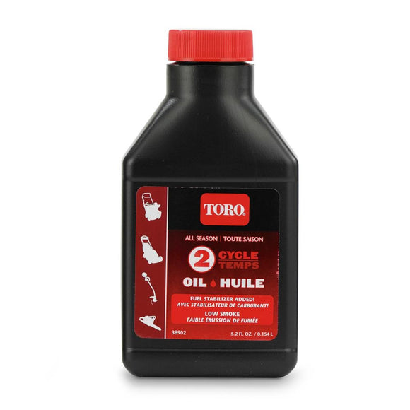 Toro 2-Cycle Engine Oil 50:1, 2.6 Ounce Bottle for 1 Gallon Mix (38901)