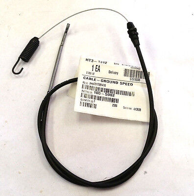 Genuine Toro 100-5982 GROUND SPEED CABLE Original OEM Fits some Lawn Boy Silver